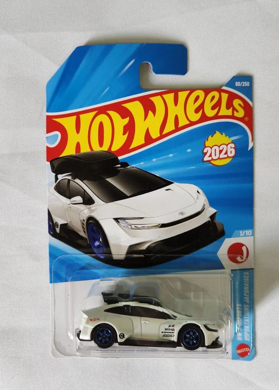 Miniatura Hot Wheels Toyota Prius Custom JDM