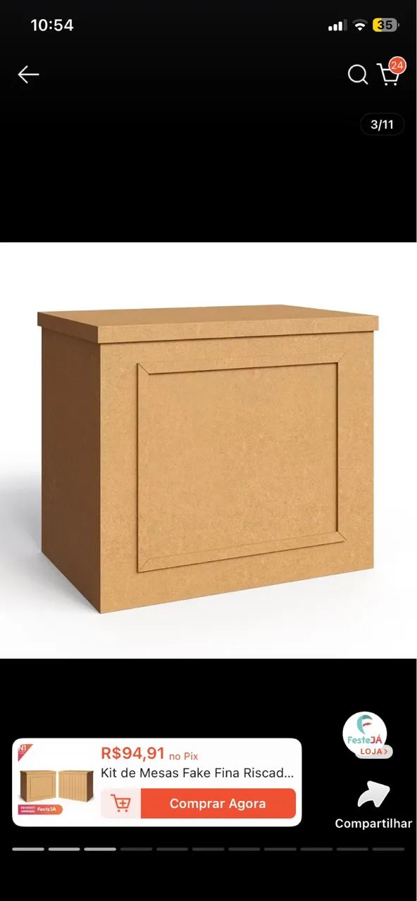 KIT PARA FESTA NA MESA PEGUE E MONTE 