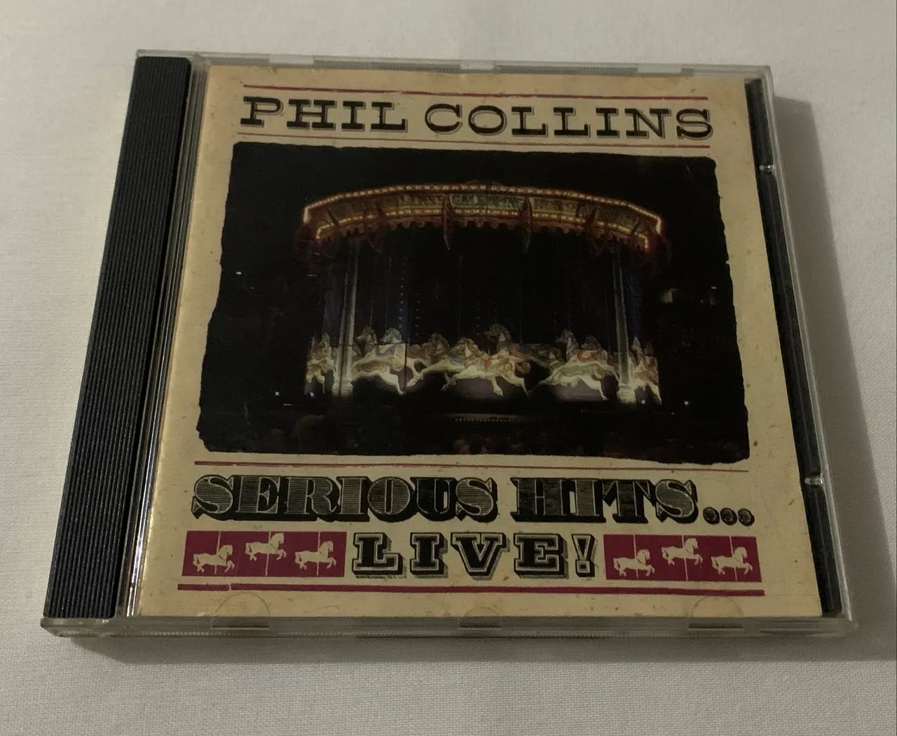 cd phil collins serious hits live impecável  - Foto 3