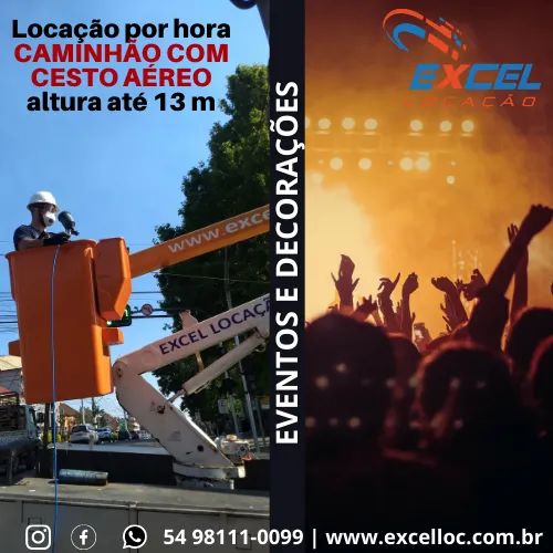 LOCAÇÃO DE CAMINHÃO COM CESTO AÉREO - Foto 4