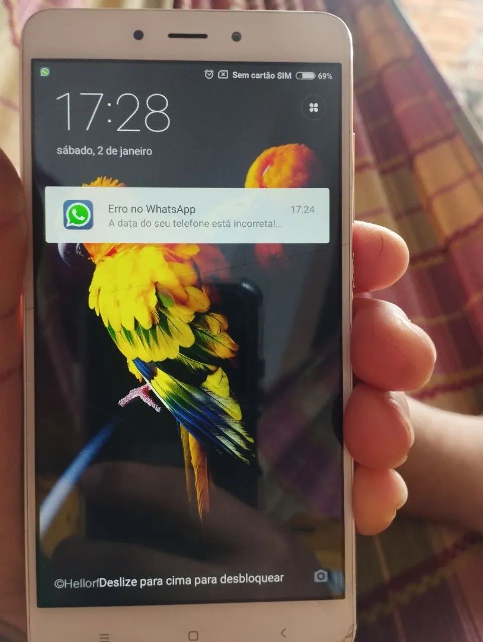 Celular redmi 4x não estou conseguindo formatar preferir vender 