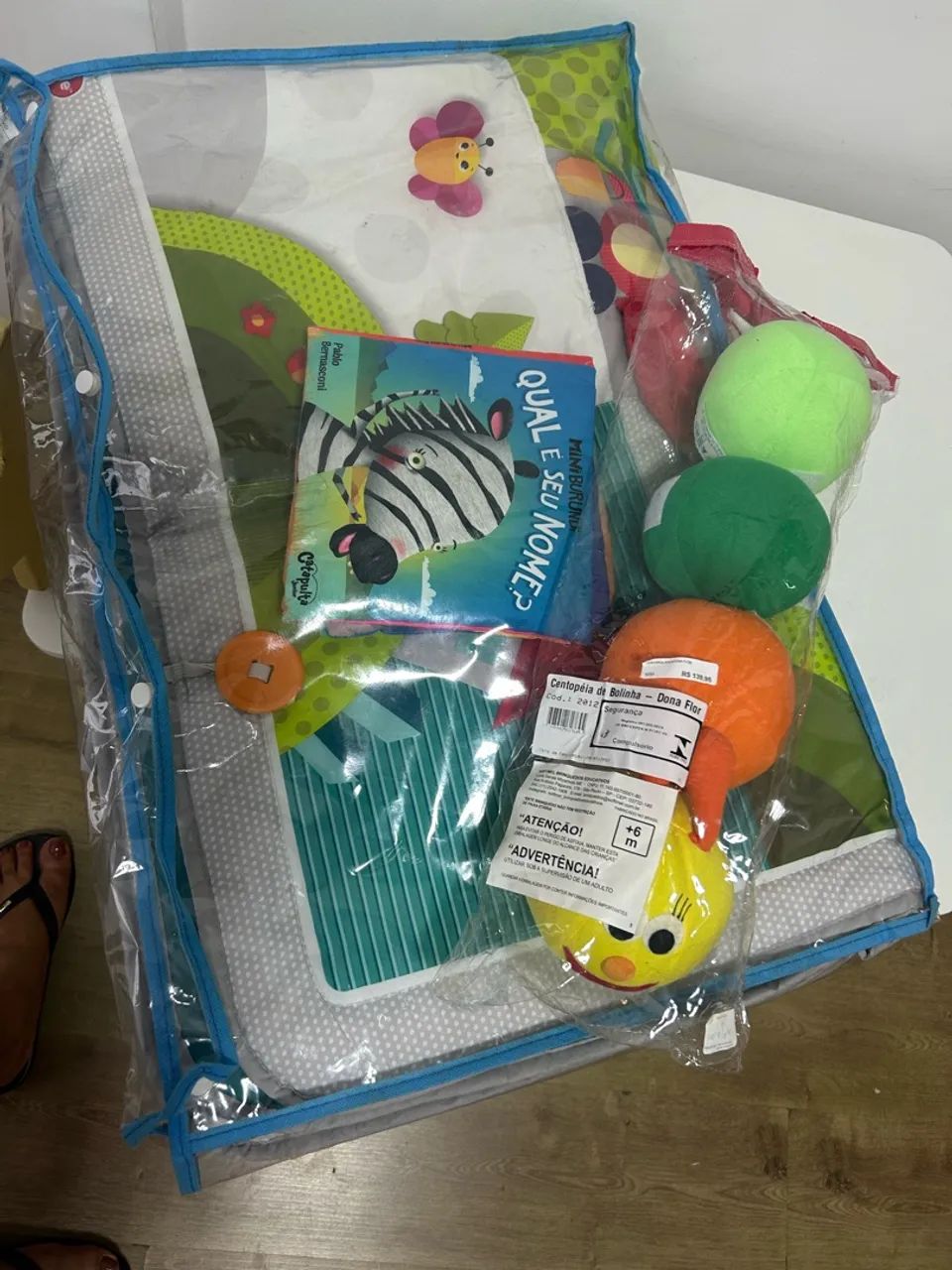 Tapete para bebês e outros itens