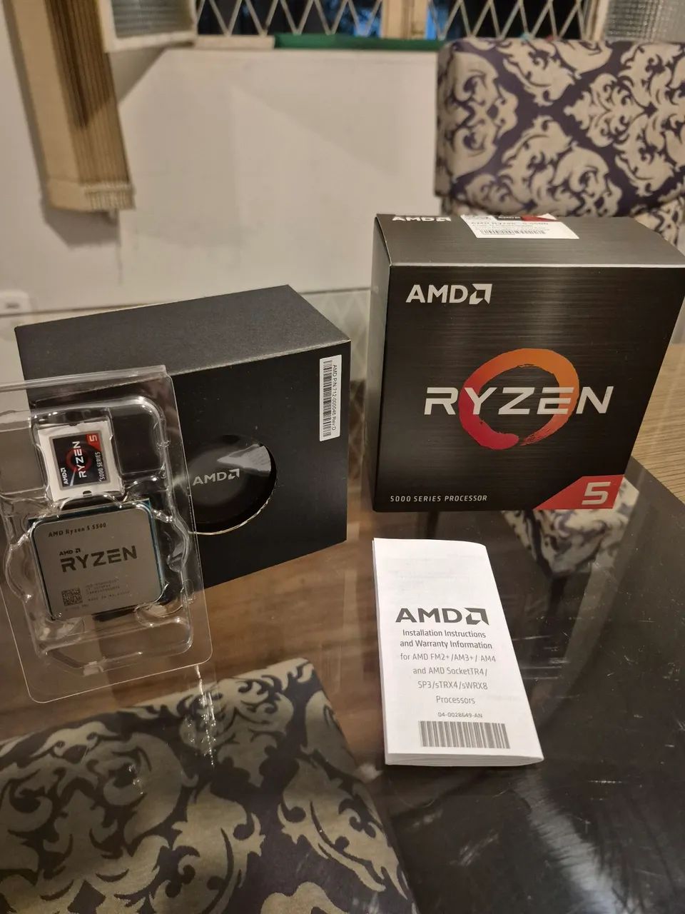 中古 中古 5500 Ryzen5 AMD AMD 166587 (AM4/3.6GHz/19M/C6/T12/65W) 5500GT 5 Ryzen CPU