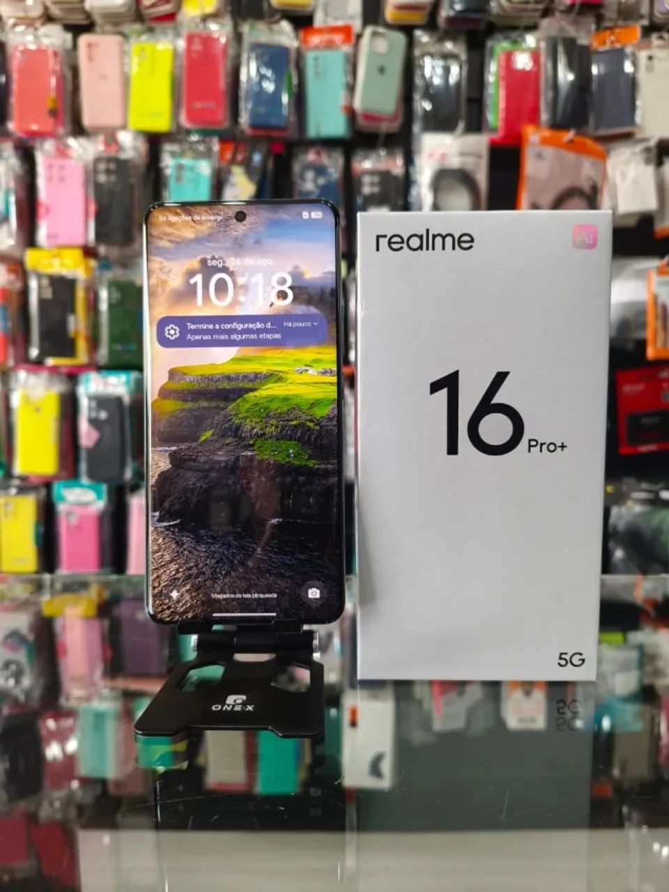 Realme 16 Pro Plus 12ram 512gb Cinza Novo - Foto 2