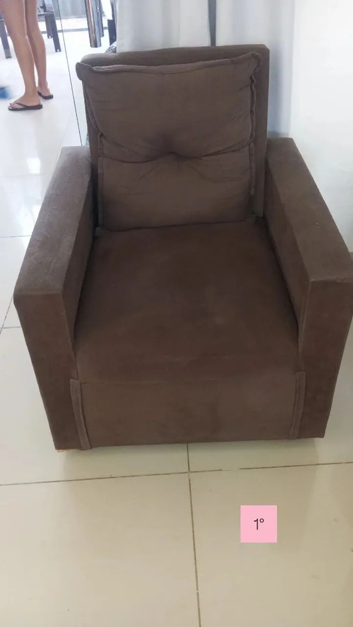 Conj de poltronas decorativas  - Foto 2