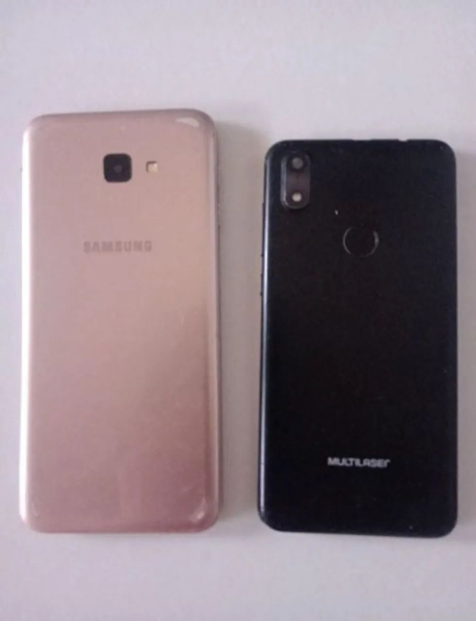 Carcaça de celular Samsung e multilaser para peças  