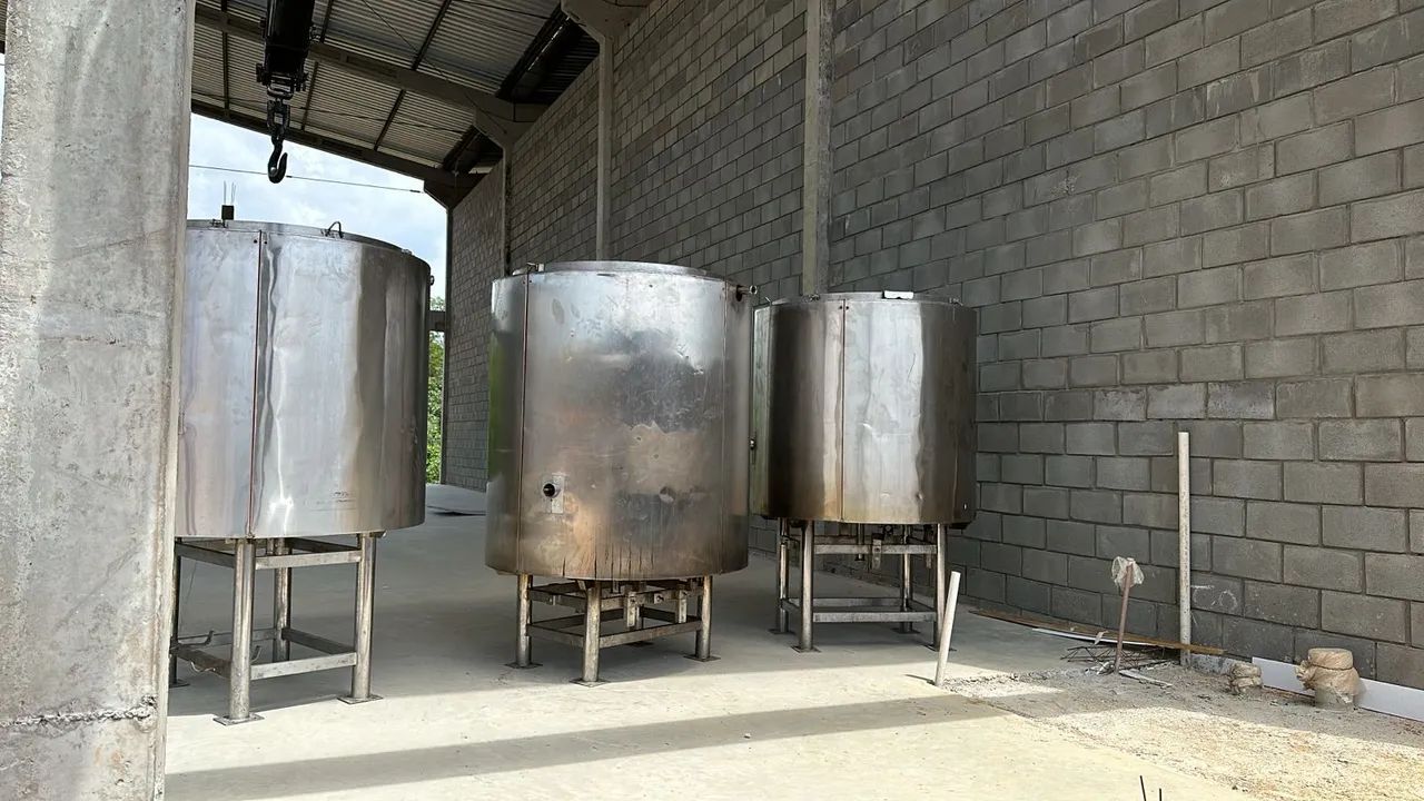 Cozinha Cervejeira Profissional 700L Inox - Sistema Completo Tri-Bloco - Foto 3