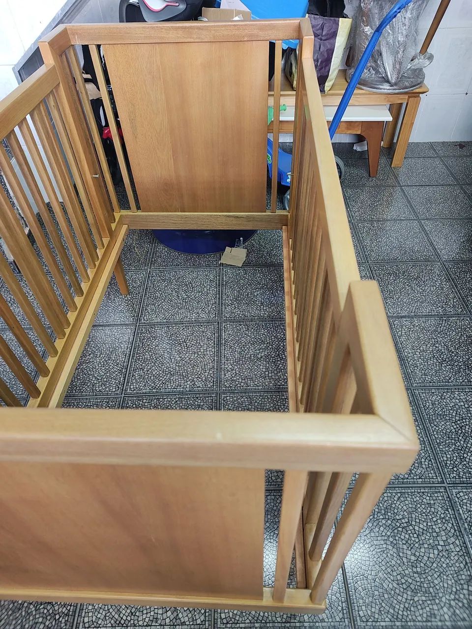 Berço palito Ameise Design - USADO! Com Detalhes! - Foto 3