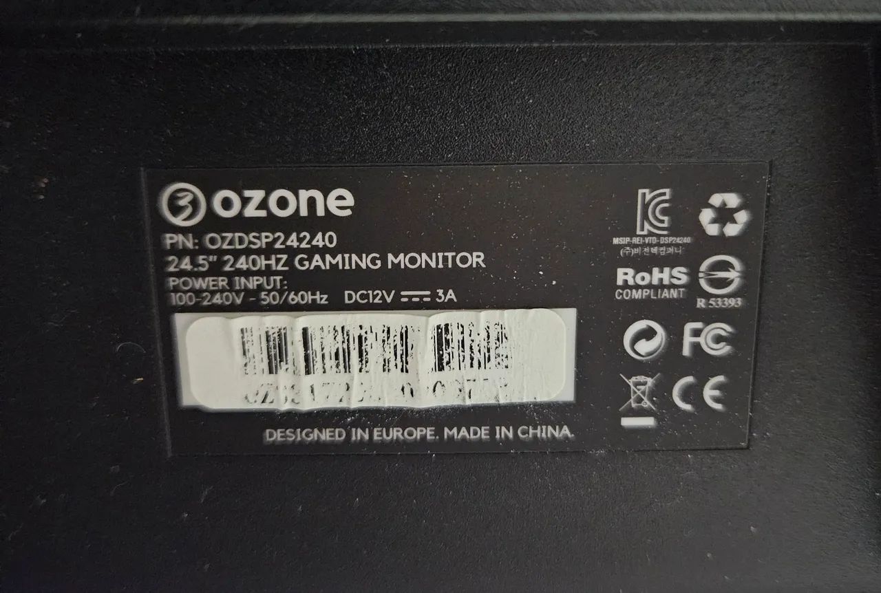MONITOR OZONE 24.5" 240HZ  - Foto 3