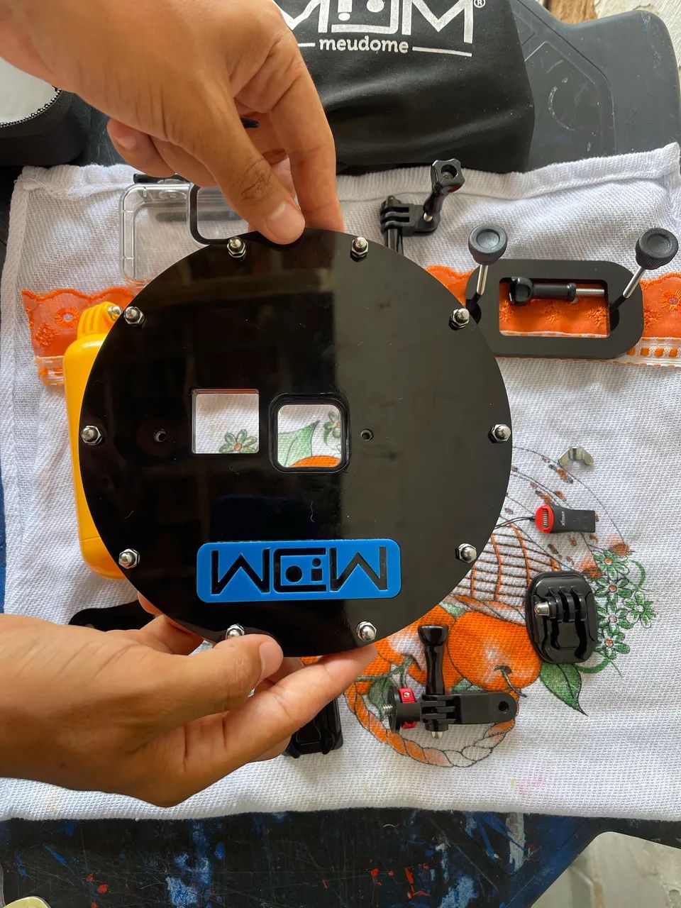 DOME + CAIXA ESTANQUE GOPRO HERO 9/10/11/12 - Foto 3