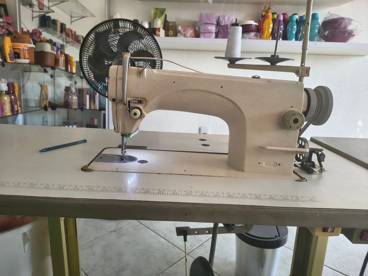 Máquina reta industrial     - Foto 4