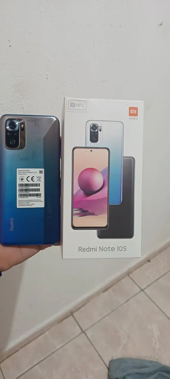 Note 10s 5G zero na caixa