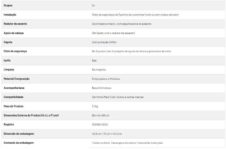 Bebê conforto Maxi-Cosi com base Citi  - Foto 6