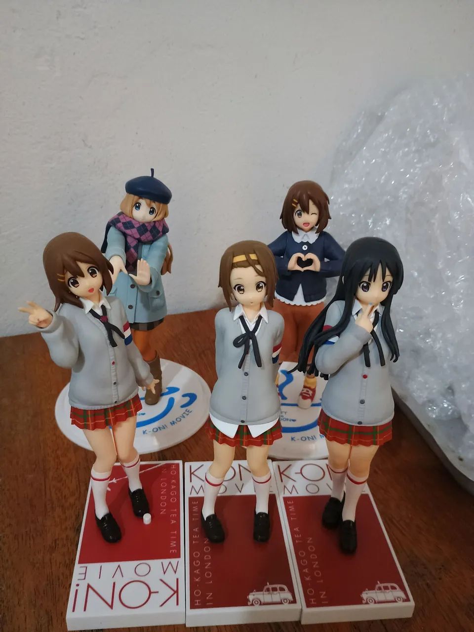 K-on! Figures Kit com 5