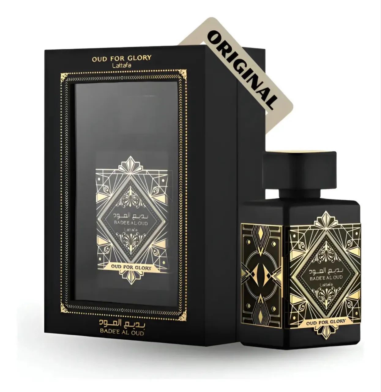 Perfume Badee Al Oud For Glory Lattafa Masculino 100ml Eau De Parfum