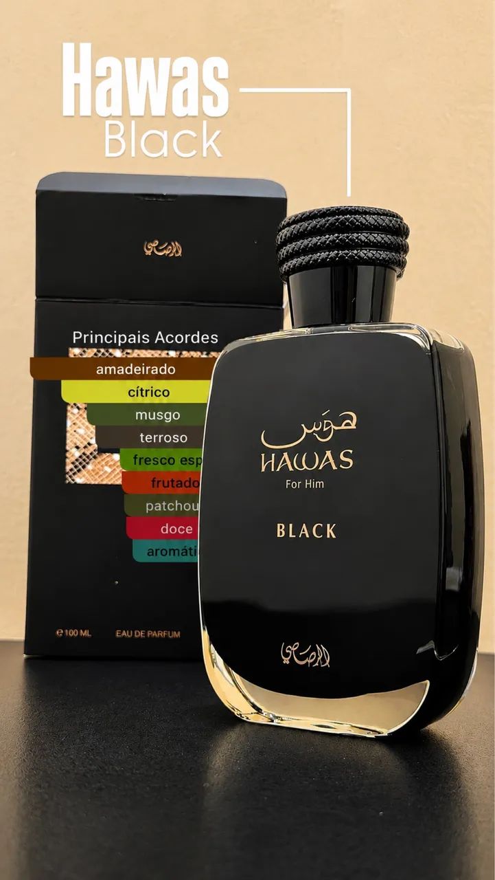 Hawas Black - Perfume - Foto 2