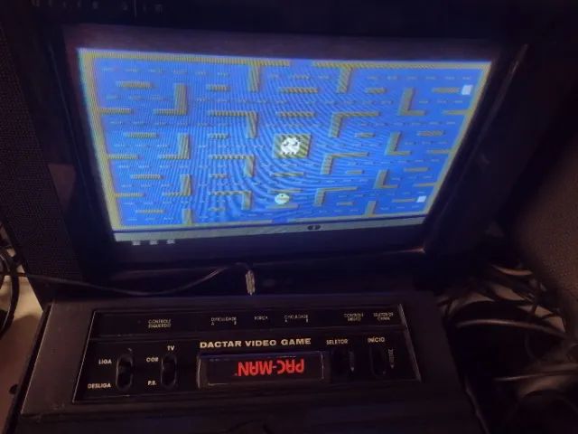 Pac Man - Cartucho Polyvox Activision Para Atari 2600 - Foto 4