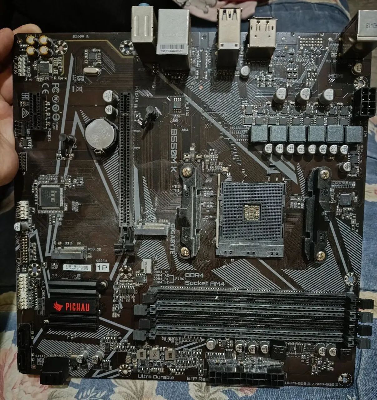 Placa-mãe Pichau B550M K com defeito  - Foto 2