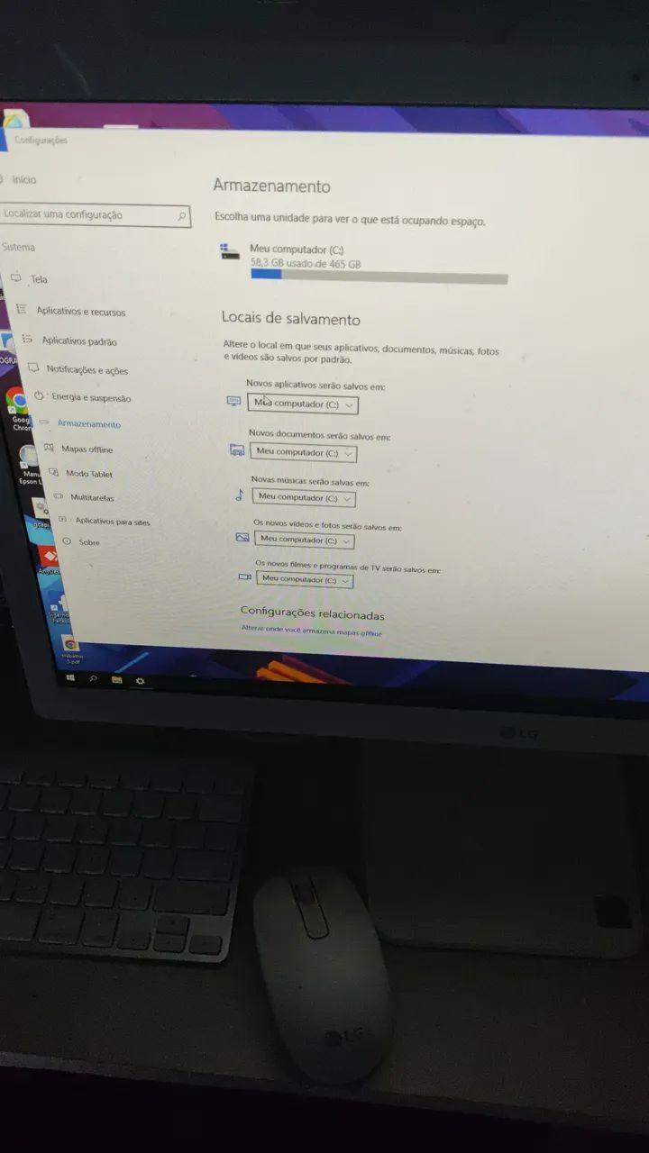 Computador em excelente estado de 500 gb