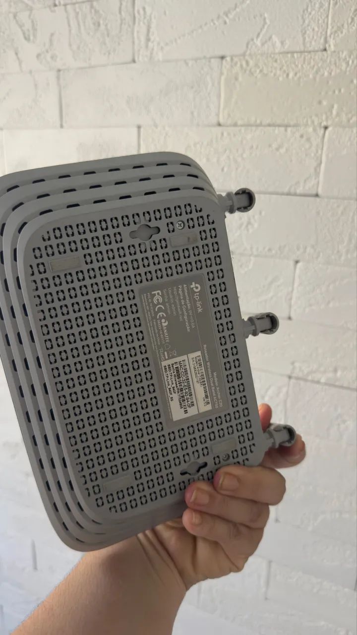 Roteador seminovo com 3 antenas  - Foto 3