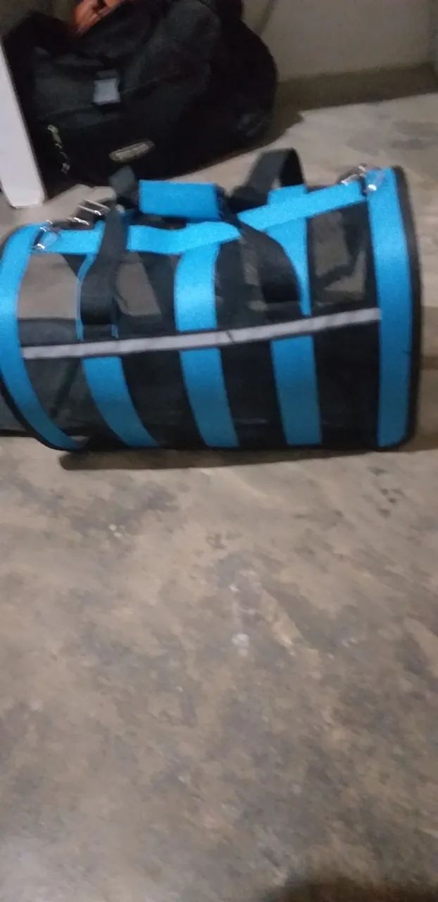 Bolsa mala transporte pe cachorro  ou gato - Foto 6