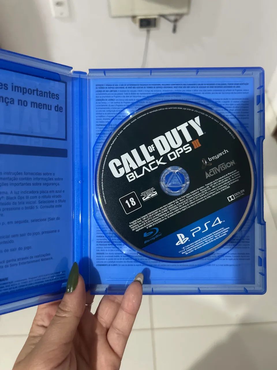 Call of Duty Black Ops III Jogo PS4 Original - Jogos de Vídeo Game