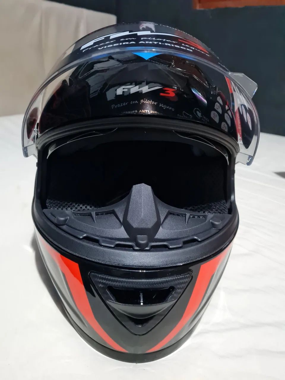 Capacete FW3 GT star TAMANHO 56 - Foto 4