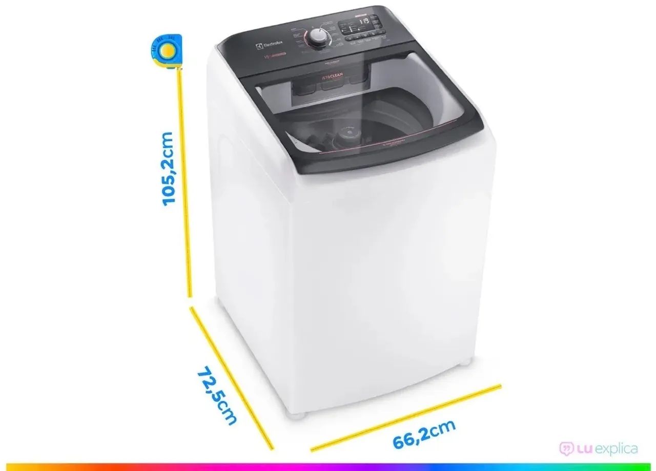 Lavadora de Roupas Electrolux 15kg - Foto 4