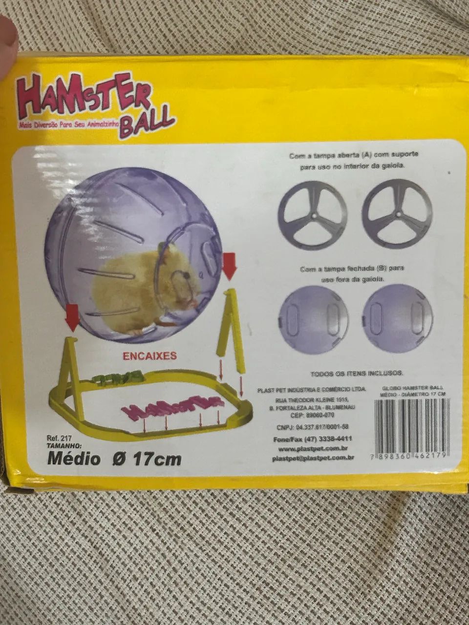 Hamster ball , brincadeira pro seu hamster  - Foto 3