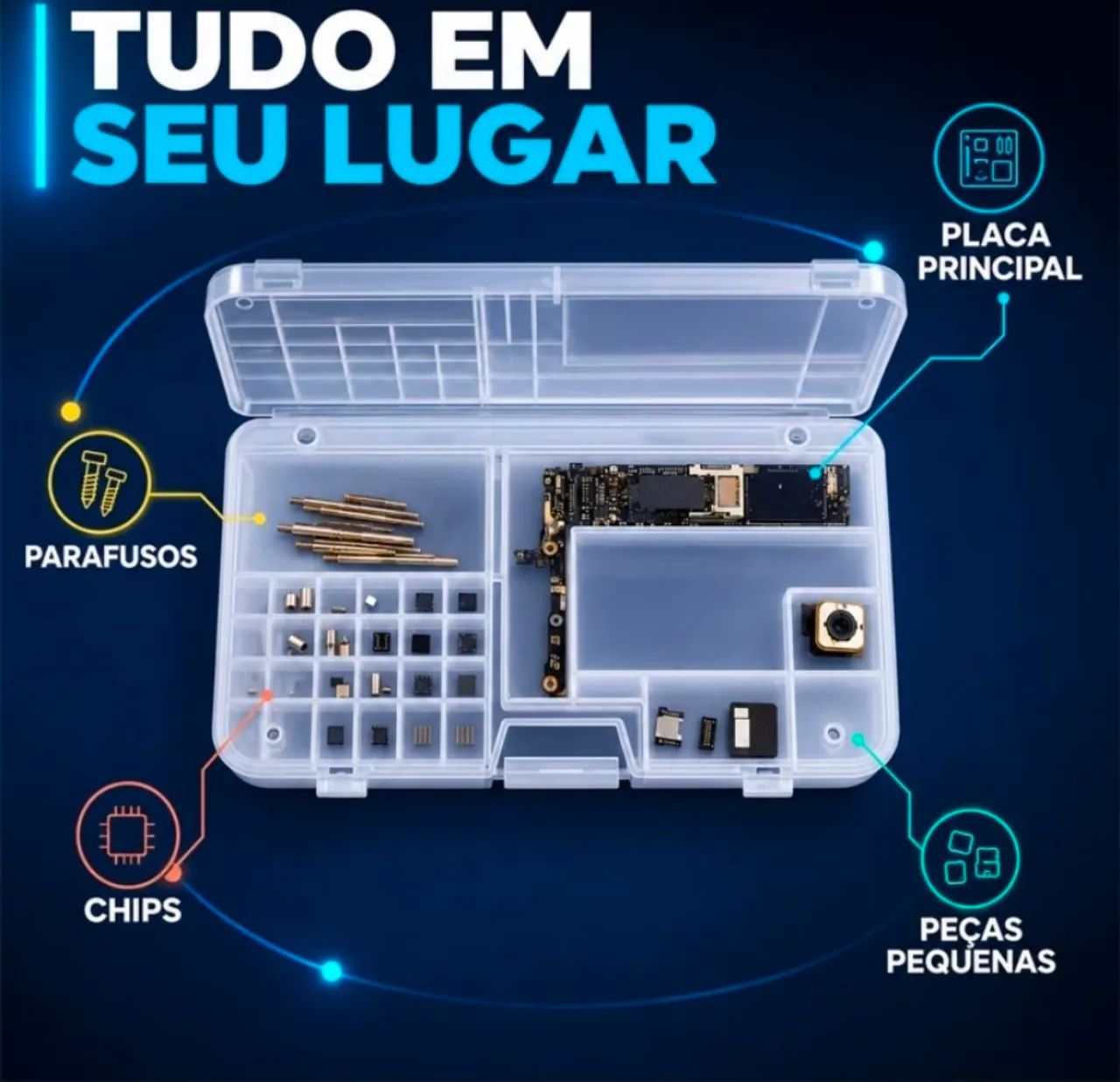 Estojo de celular para técnicos - Foto 3