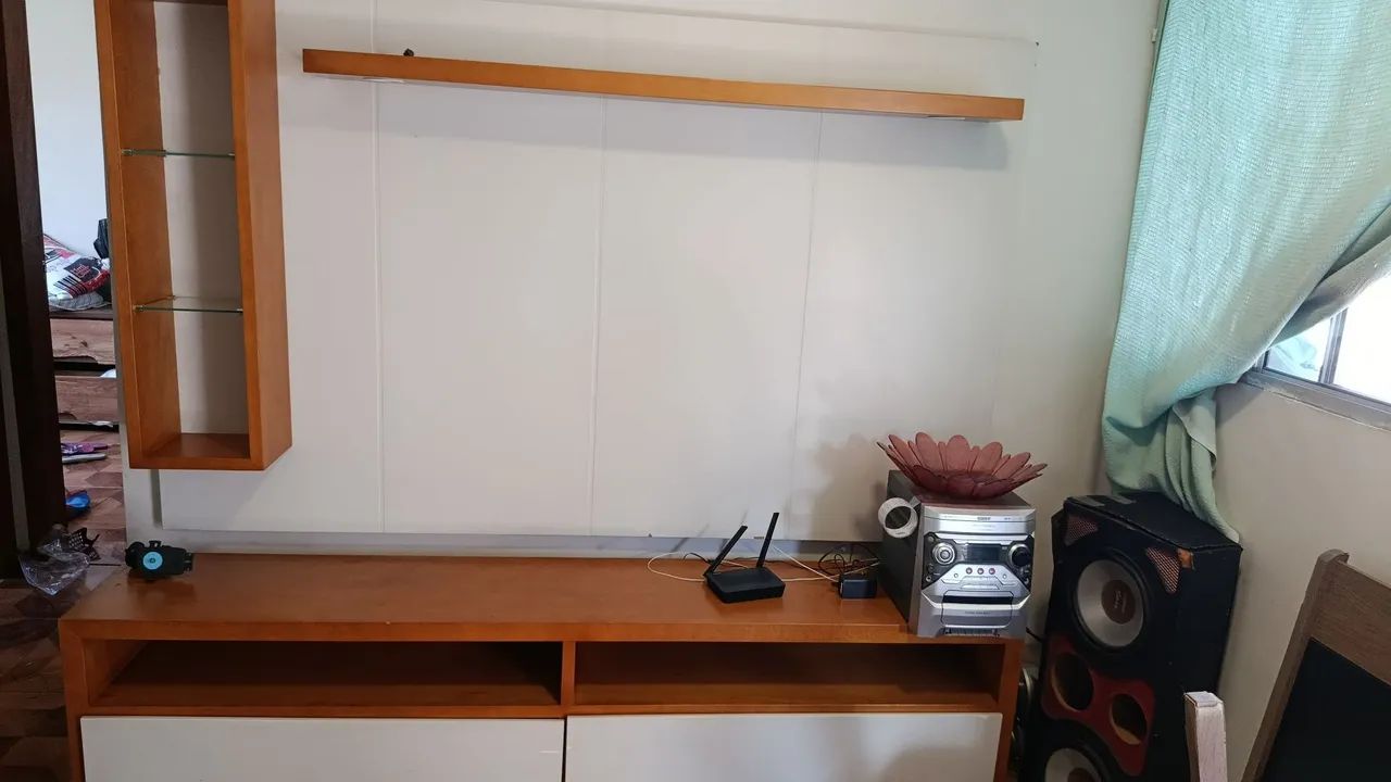 Rack com painel