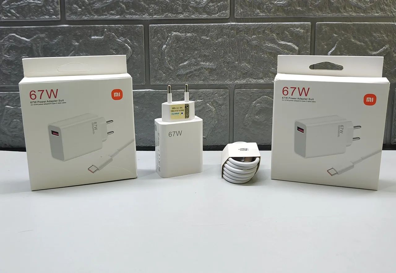 Carregador Xiaomi 67W Turbo 