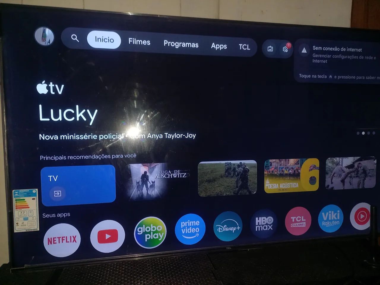 Tv tcl 55 polegadas  - Foto 4