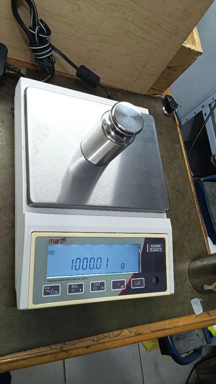 Balança marte ad3300, 3100g X 0,01g - Foto 2