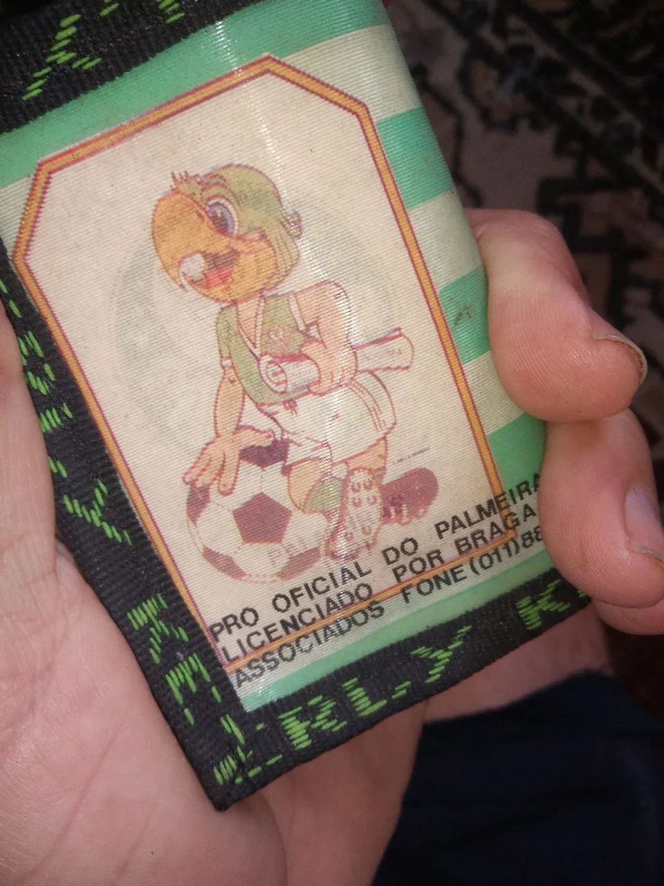 Mini carteira do palmeiras,anos 90 - Foto 5
