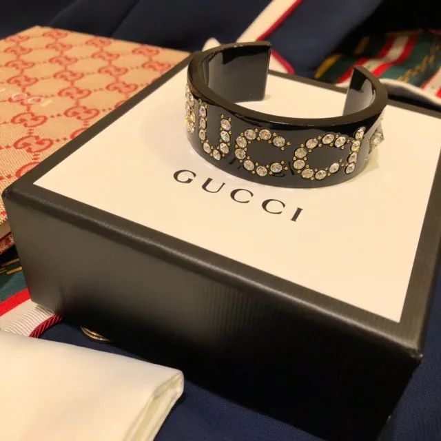 Bracelete Gucci  - Preto