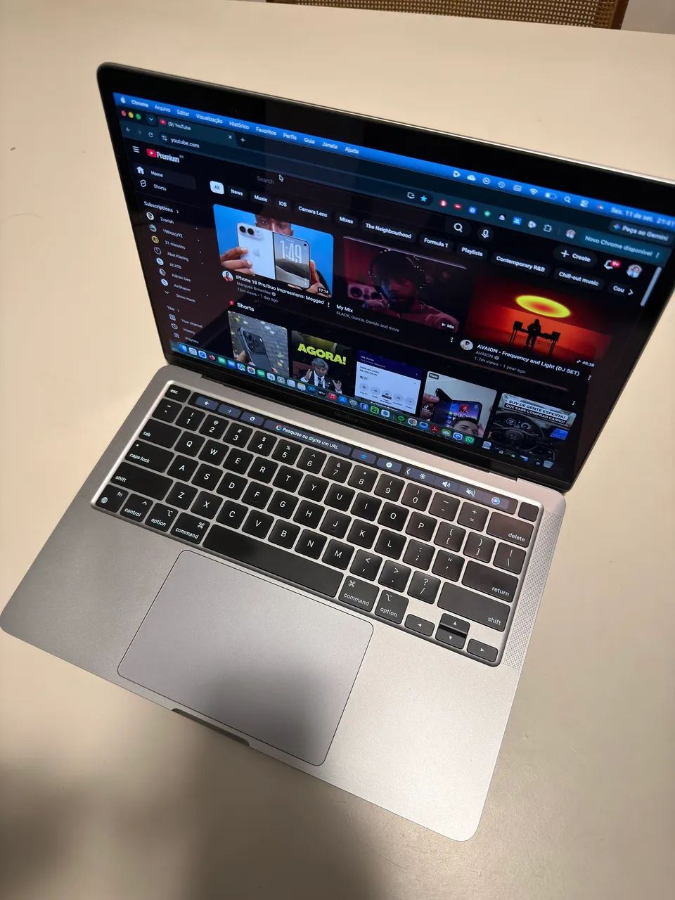 Macbook Pro M1 8GB ram 256GB SSD 13 pol. - Notebooks - Coqueiros