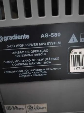 Radio Gradiente AS-580 c/Defeito - Foto 4