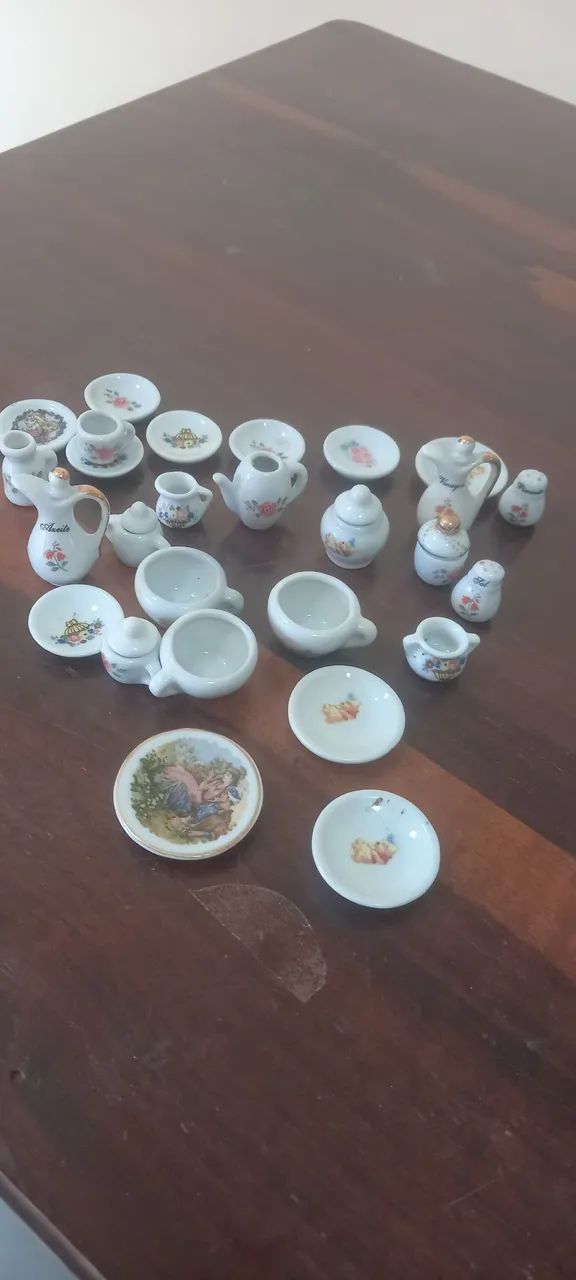 Miniaturas de porcelana 
