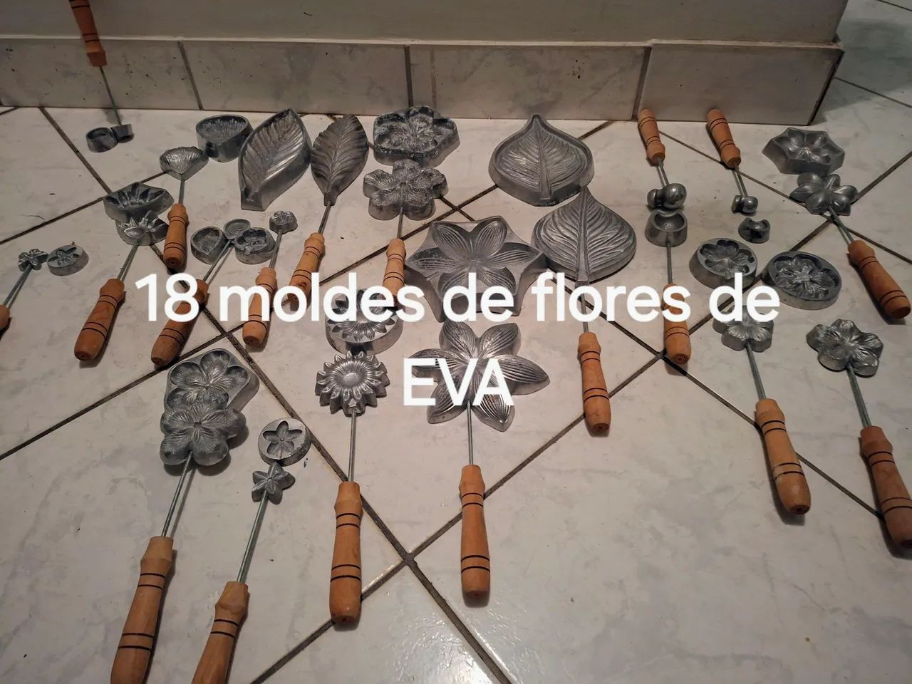 Moldes de flores de EV A