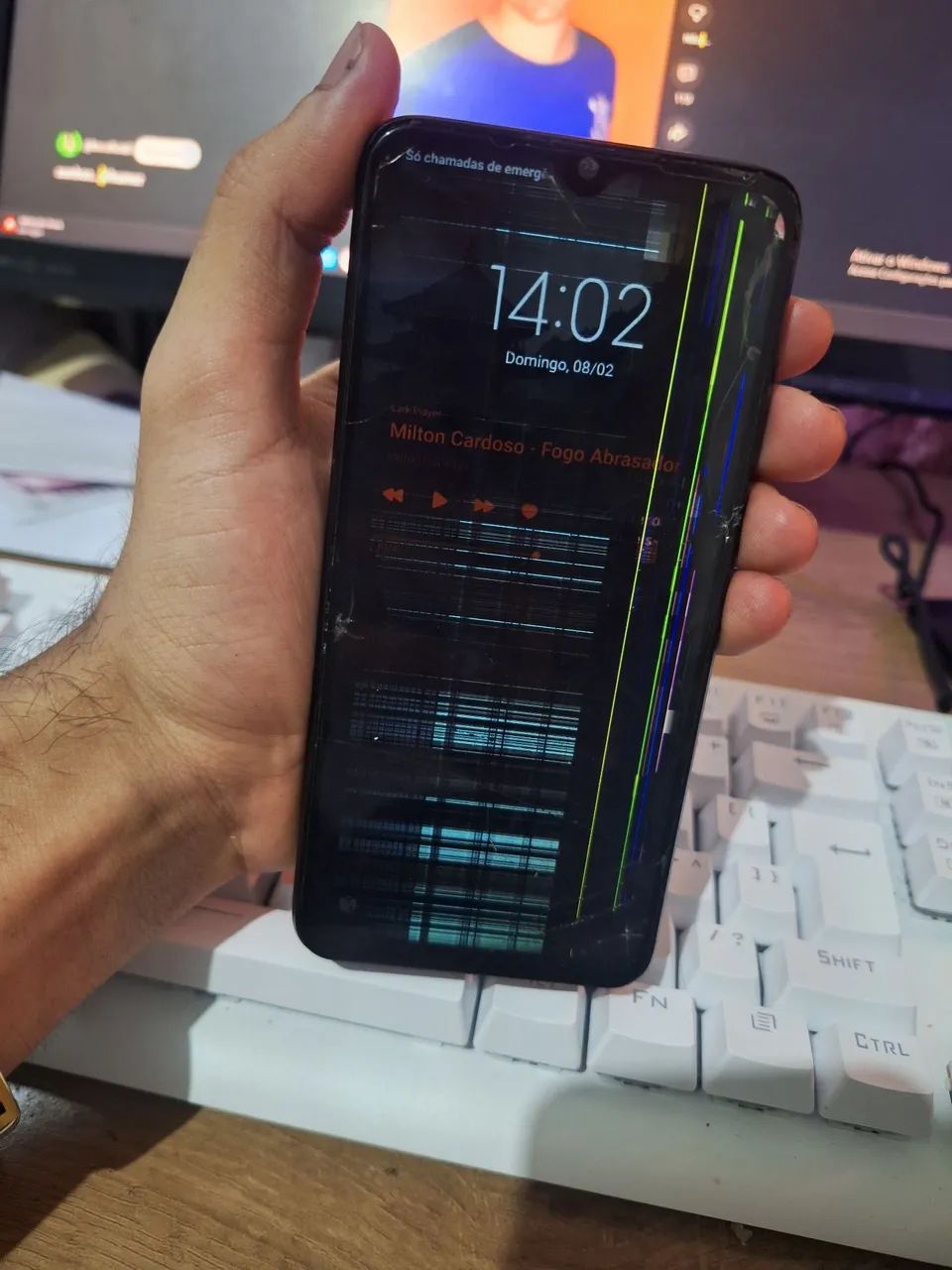 Xiaomi mi9 lite (com display ruim) - Foto 2
