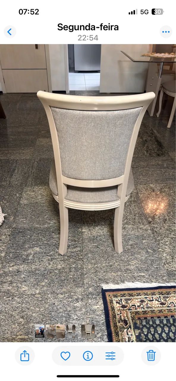 Mesa de jantar com 6 cadeiras  - Foto 5