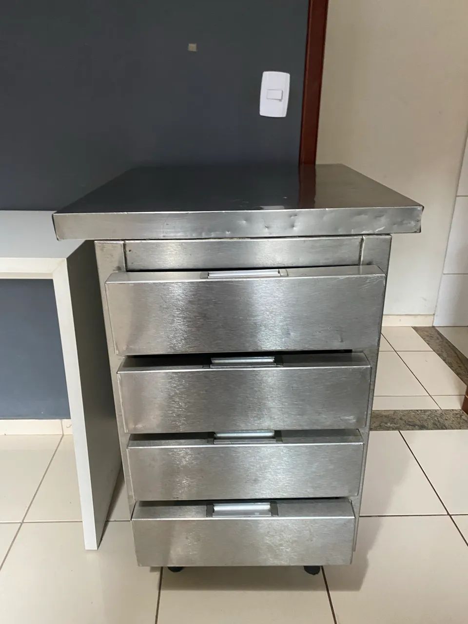 GAVETEIRO INOX INDUSTRIAL