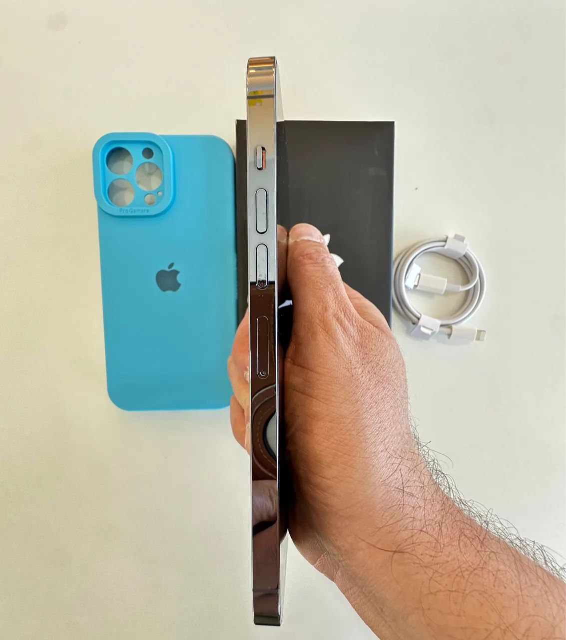 IPhone 13 Pro Max Azul Sierra- impecável  - Foto 3
