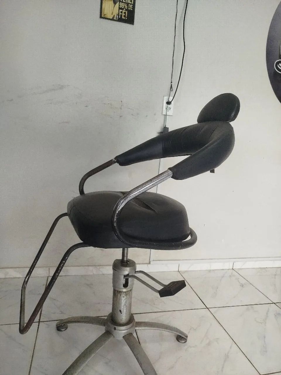 Cadeira de barbeiro!