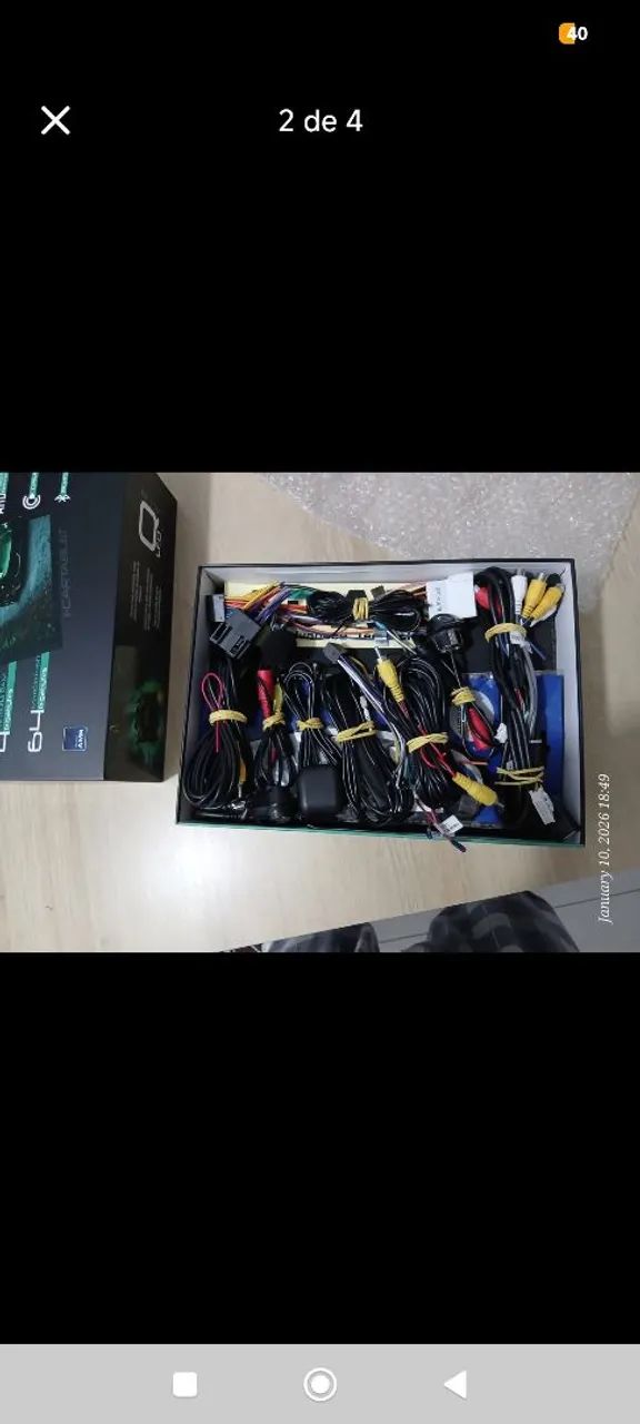 Central Multimídia 9" Android CarPlay  - Foto 2