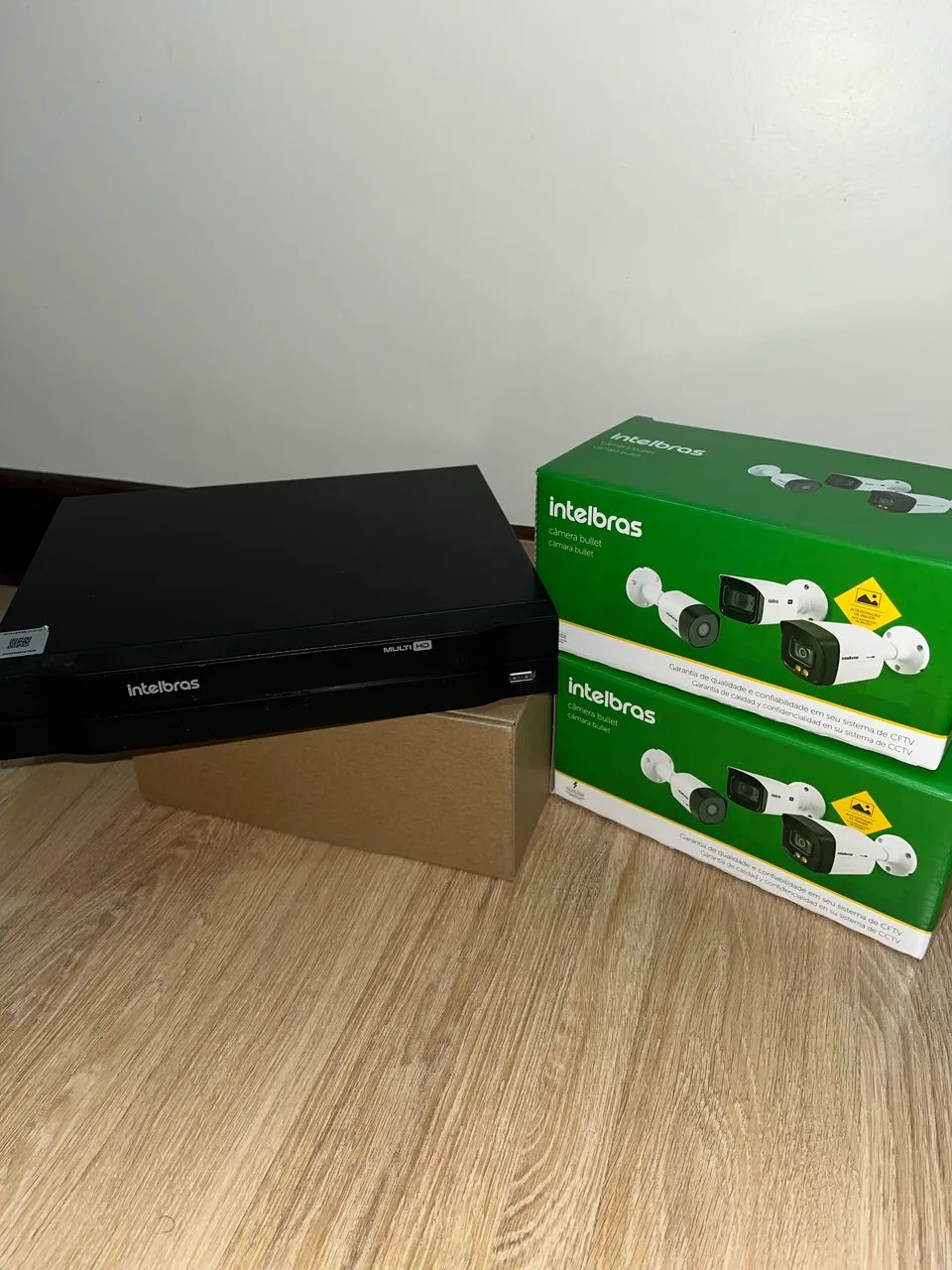 Kit Cftv Analógico Intelbras 