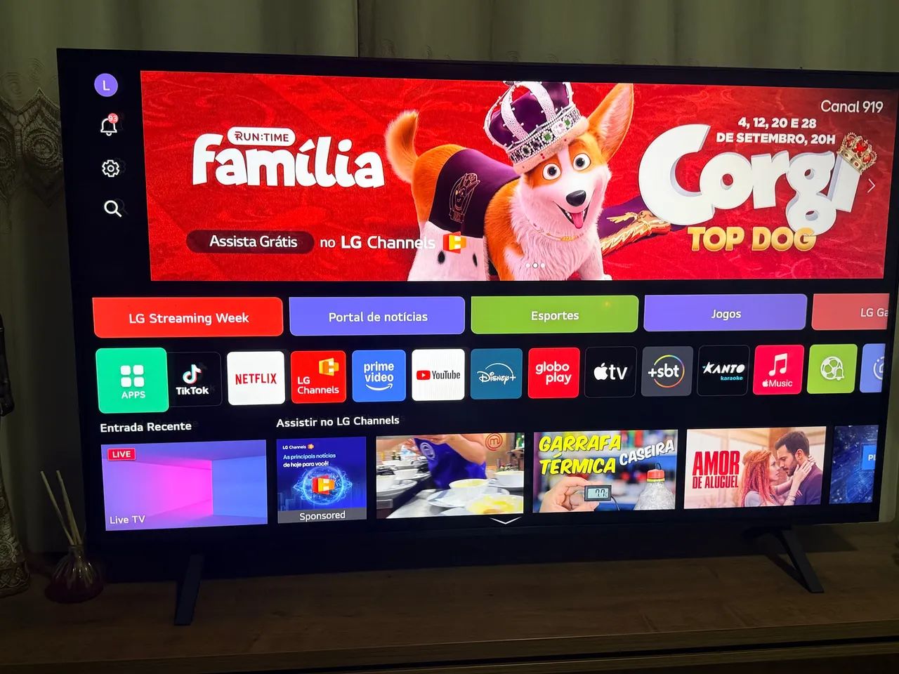 Vendo smart tv LG 55 polegadas  - Foto 3