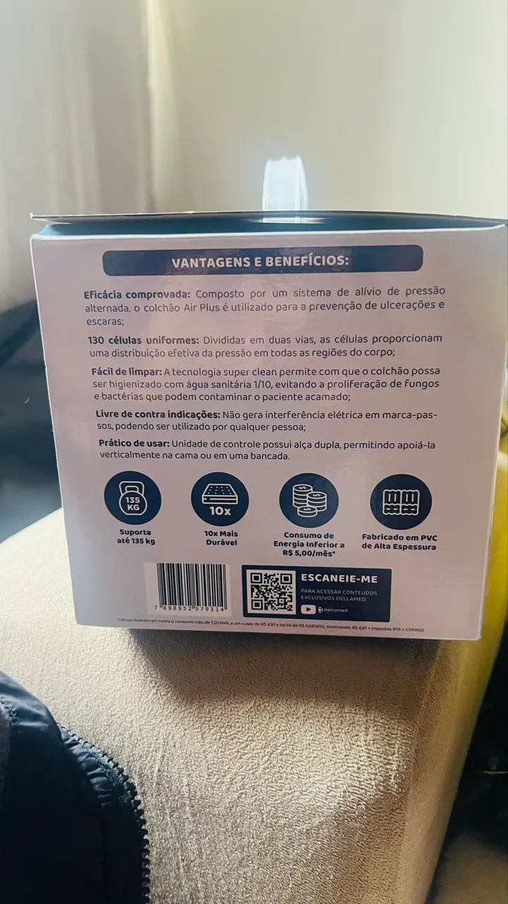 Colchão pneumático Dellamed - Foto 4