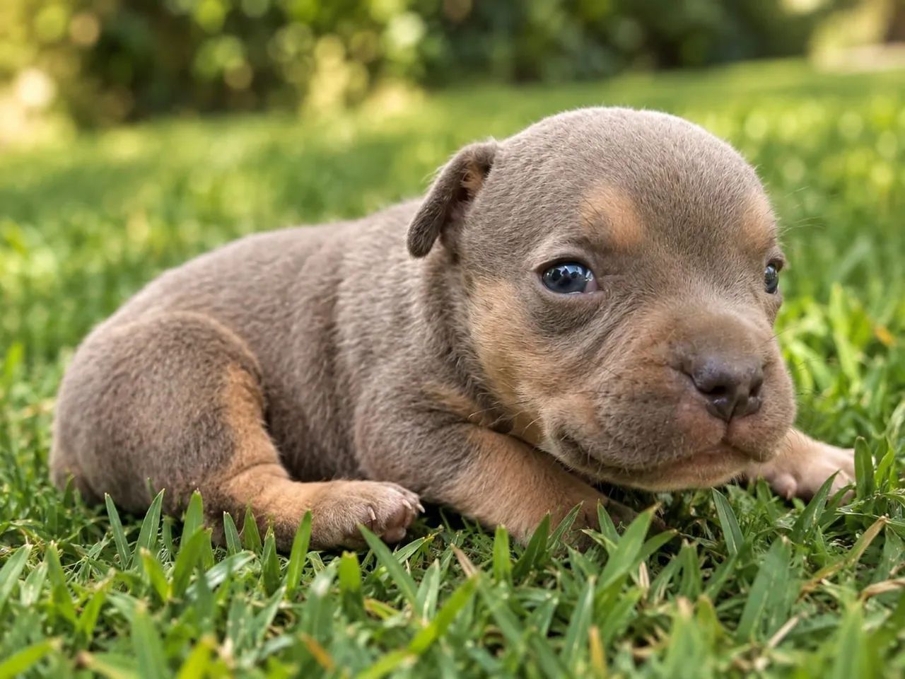 Filhote American bully